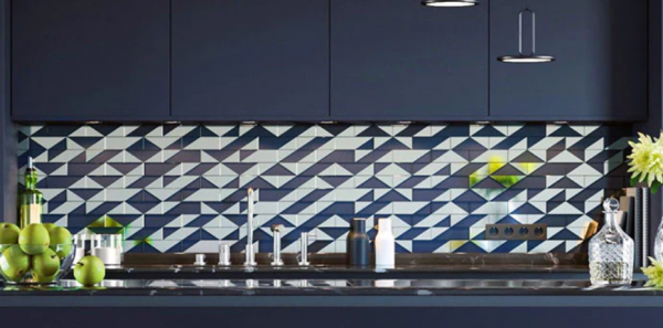 Motif geometris minimalis